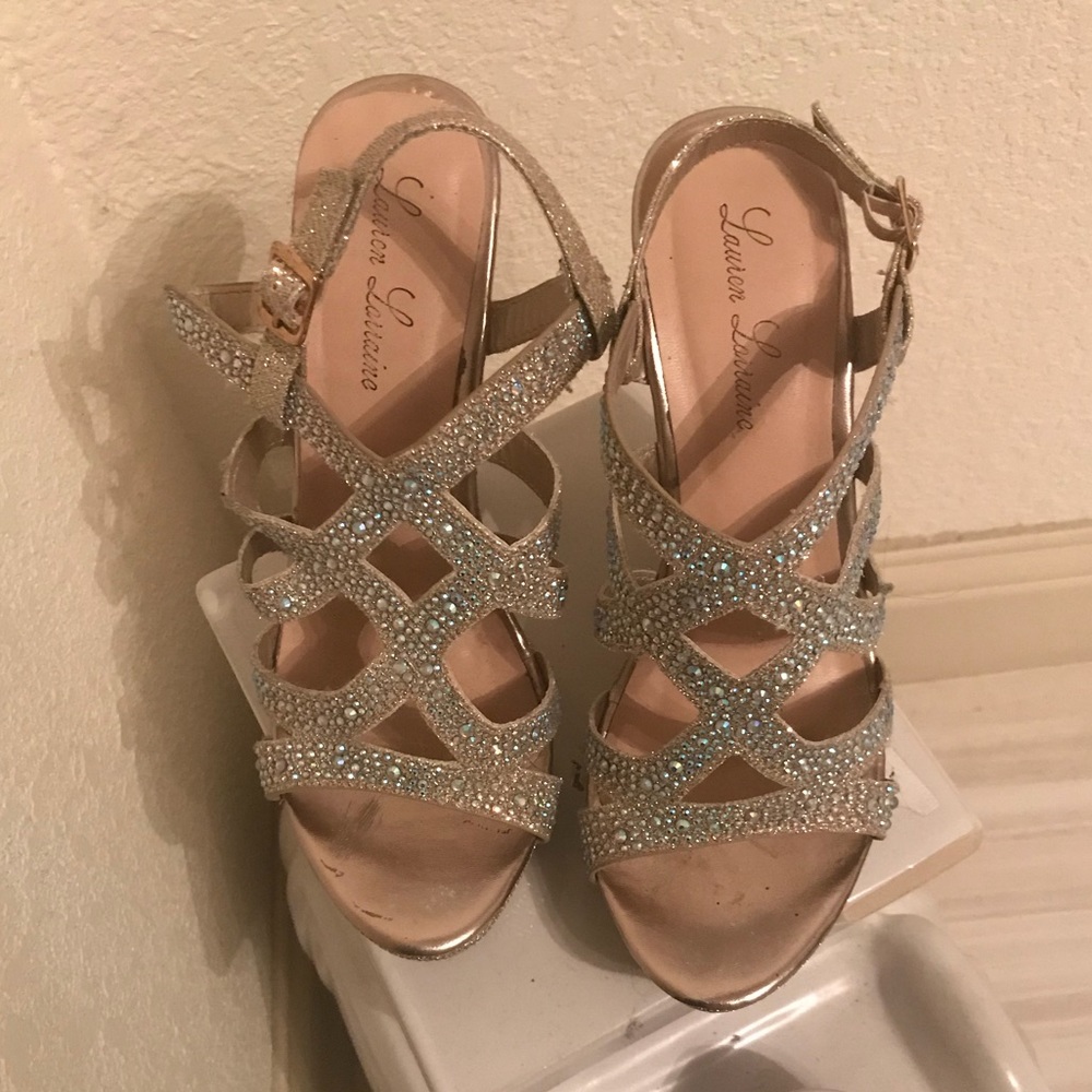 Rhinestone Wedges